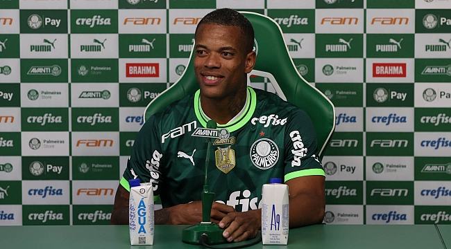 Ex-São Paulo, Caio Paulista estreia pelo Palmeiras. (Foto: Twitter do Palmeiras)