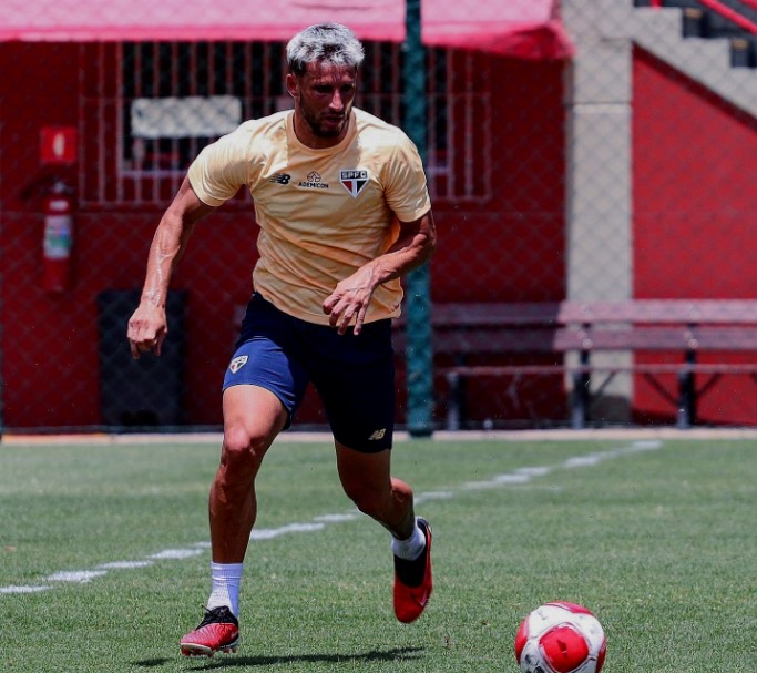 Calleri foi vice-artilheiro do São Paulo em 2024. (Foto: Twitter do São Paulo)