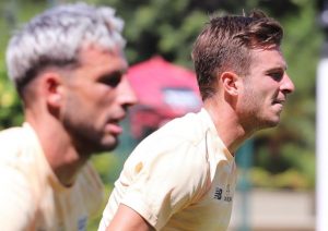 São Paulo ainda não sabe se vai poder contar com Calleri. (Foto: Twitter do São Paulo)