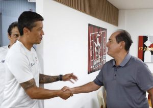 Muricy foi decisivo na escolha de Thiago Carpini para o cargo. (Foto: Twitter do SPFC)