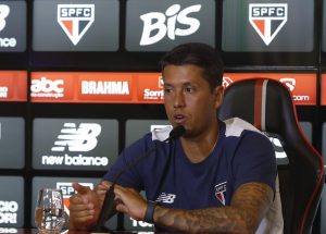 Thiago Carpini é o técnico do São Paulo. (Foto: Twitter do São Paulo)