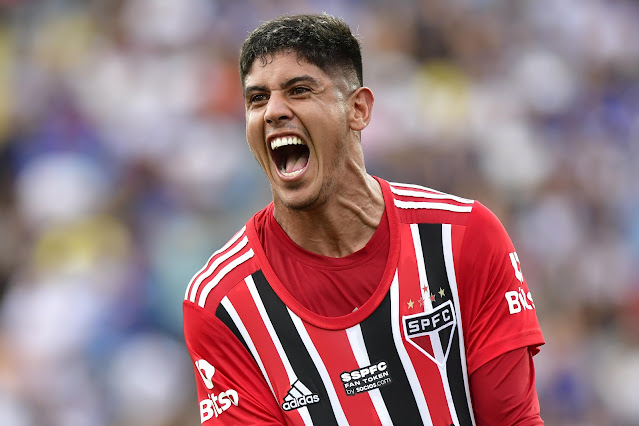 Alan Franco vira alvo do Independiente e pode deixar São Paulo. (Foto: Twitter do São Paulo)