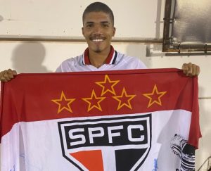São Paulo conta com William Gomes na Copinha. (Foto: Twitter do São Paulo)