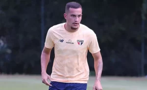 São Paulo renova contrato com Belém até 2026. (Foto: Twitter do São Paulo)