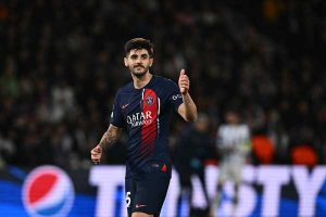 Beraldo deixou o São Paulo e foi jogar pelo PSG. (Foto: Twitter da Liga dos Campeões)