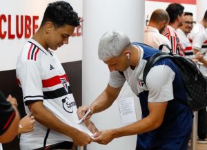 São Paulo vai enfrentar o Red Bull Bragantino pelo Paulistão. (Foto: Twitter do São Paulo)
