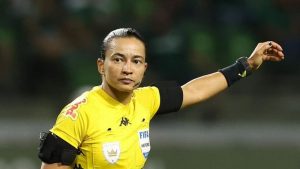 Edina Alves tem nome bastante comentado após clássico entre São Paulo e Santos. (Foto: Twitter do Paulistão)