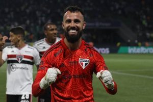 Jandrei tem contrato com o São Paulo até dezembro de 2026. (Foto: Twitter do SPFC)