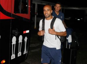 Lucas volta a ficar à disposição do São Paulo. (Foto: Twitter do SPFC)