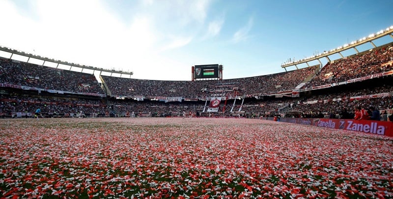 Monumental de Núñez aparece como favorito a receber final da Copa Libertadores em 2024.(Foto: Twitter do River Plate)