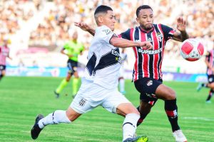 Ponte Preta derruba a invencibilidade do São Paulo na temporada. (Foto: Twitter do Paulistão)