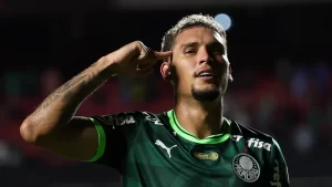 Rafael Navarro vira opção para ataque do São Paulo. (Foto: Twitter do Palmeiras)