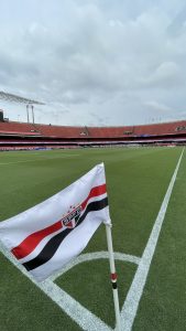 Tricolor tem desempenho abaixo jogando em casa em 2024. (Foto: Twitter do São Paulo)