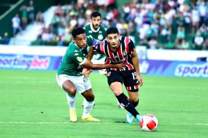 Com Michel Araújo de titular, São Paulo empata contra Guarani em Campinas. (Foto: Twitter do Paulistão)