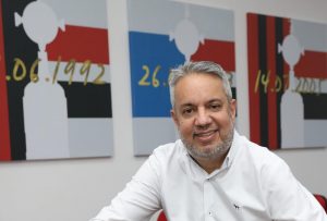 Eduardo Toni é responsável pelo MKT do São Paulo. (Foto: Twitter do SPFC)
