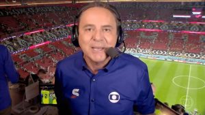 Luís Roberto está escalado para transmitir o São Paulo. (Foto: Reprodução/TV Globo)