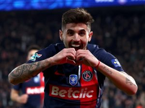 Beraldo marca pela primeira vez no PSG. (Foto: Twitter do PSG)
