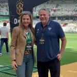 Presidentes do São Paulo e do Palmeiras, Julio Casares e Leila Pereira, trocaram farpas recentemente.(Foto: Marcelo Braga)