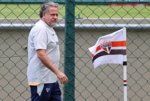 Julio Casares é presidente do São Paulo. (Foto: Twitter do SPFC)