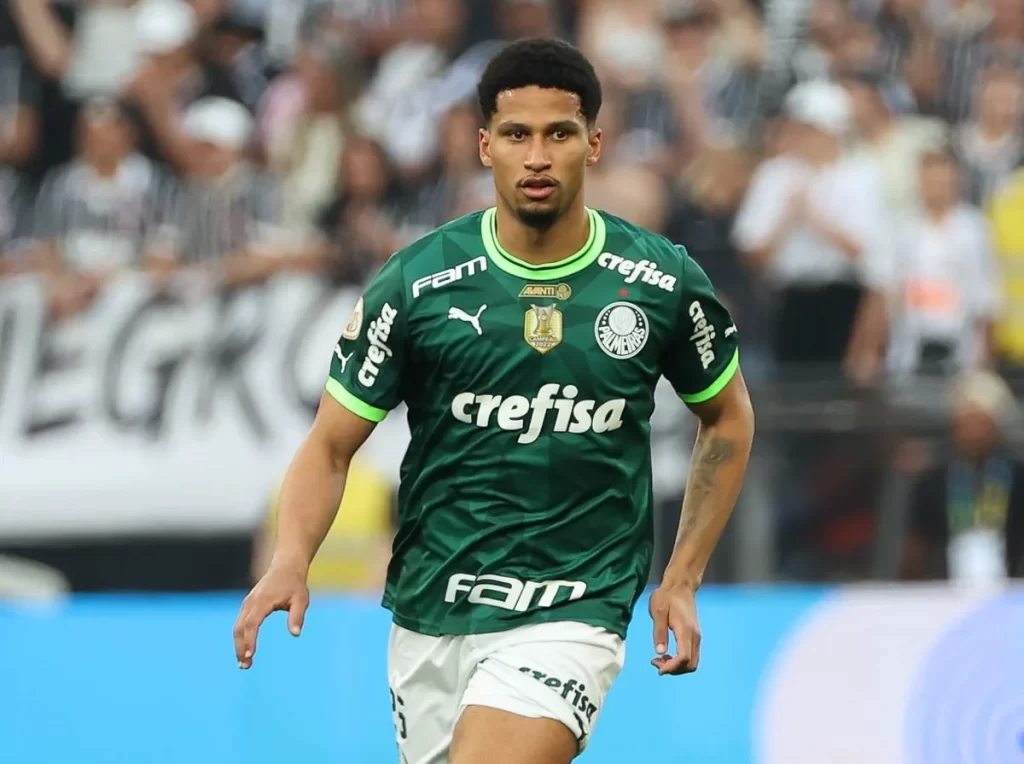Zagueiro do Palmeiras, Murilo tenta apaziguar crise do Choque-Rei. (Foto: Twitter do Palmeiras)
