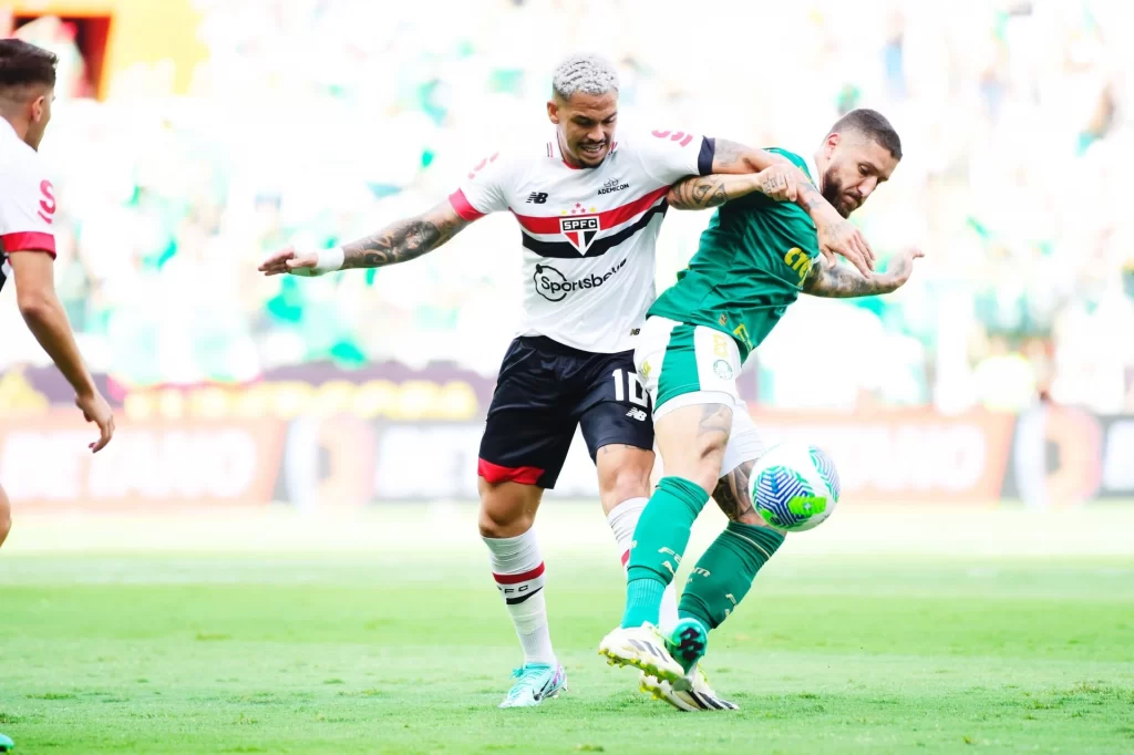São Paulo e Palmeiras já se enfrentaram duas vezes na temporada. (Foto: Twitter da CBF)