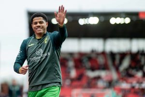 Gabriel Sara é a grande mina de ouro do São Paulo na temporada. (Foto: Twitter do Norwich)