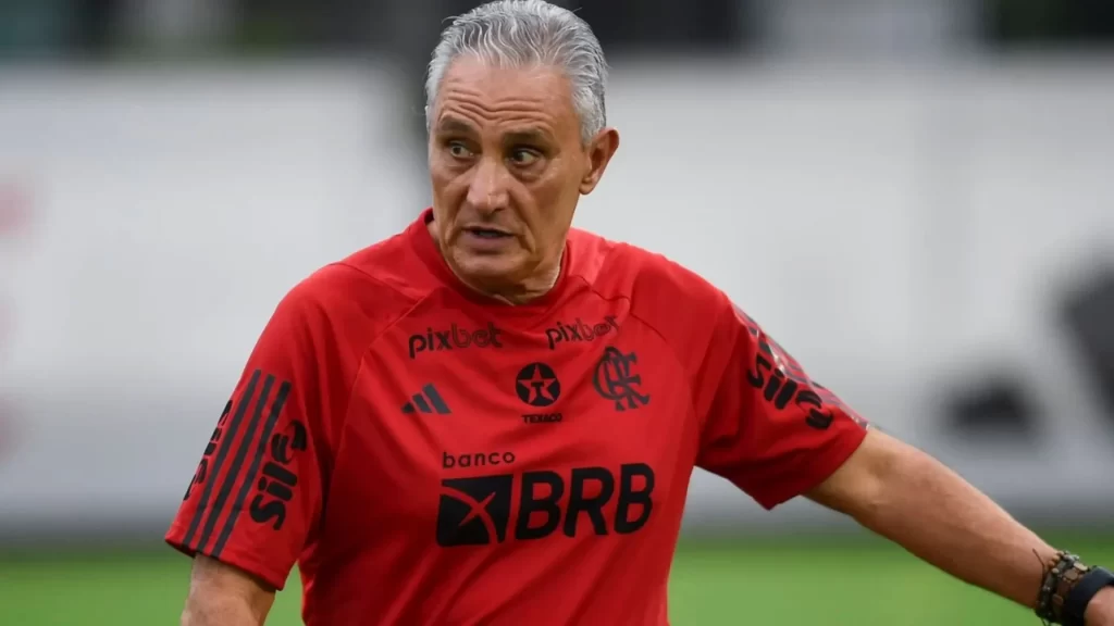 Tite quer cria do São Paulo para reforçar o Flamengo. (Foto: Twitter do Flamengo)