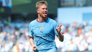Ex-São Paulo igualou números de De Bruyne, que atua pelo Manchester City. (Foto: James Gill/Danehouse/Getty Images)