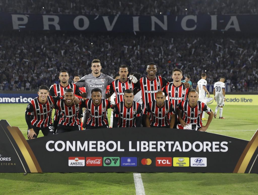 São Paulo disputa Copa Libertadores 2024. (Foto: Twitter do SPFC)