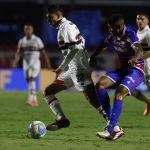 São Paulo perde do Fortaleza no MorumBIS na estreia por 2 a 1. (Foto: Twitter do SPFC)