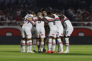 São Paulo joga pela Copa do Brasil. (Foto: Twitter do SPFC)