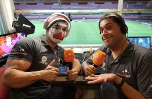 Fernando Camargo narra os jogos do São Paulo na Rádio Energia 97. (Foto: Reprodução)