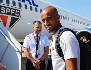 São Paulo enfrenta o Talleres pela Libertadores com Lucas entre os titulares. (Foto: Twitter do SPFC)
