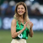 Presidente do Palmeiras, Leila Pereira. (Foto: Twitter do Palmeiras)