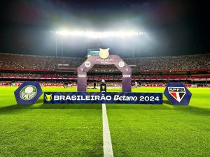 São Paulo já disputou Choque-Rei em uma segunda-feira pelo Brasileirão. (Foto: Twitter do Brasileirão)