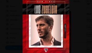 São Paulo anunciou Luis Zubeldía até dezembro de 2025. (Foto: Divulgação)