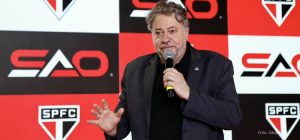 Julio Casares é o presidente do São Paulo. (Foto: Twitter do SPFC)