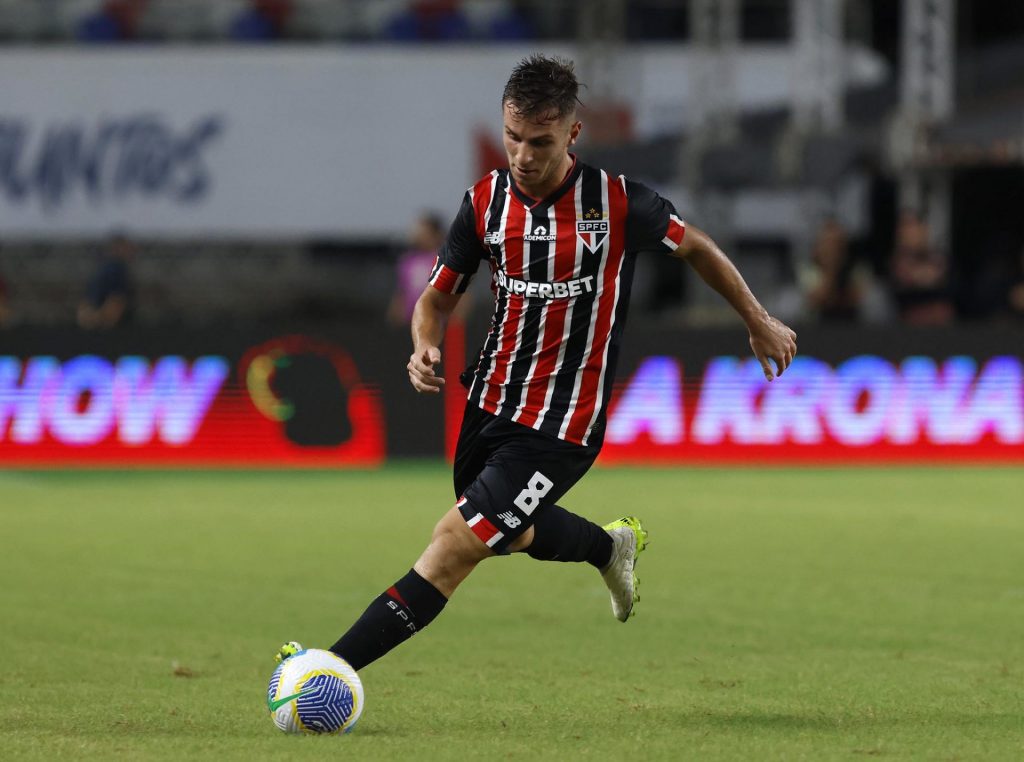 Galoppo faz ótimo jogo no Pará e vira opção para o Sâo Paulo. (Foto: Twitter do SPFC)