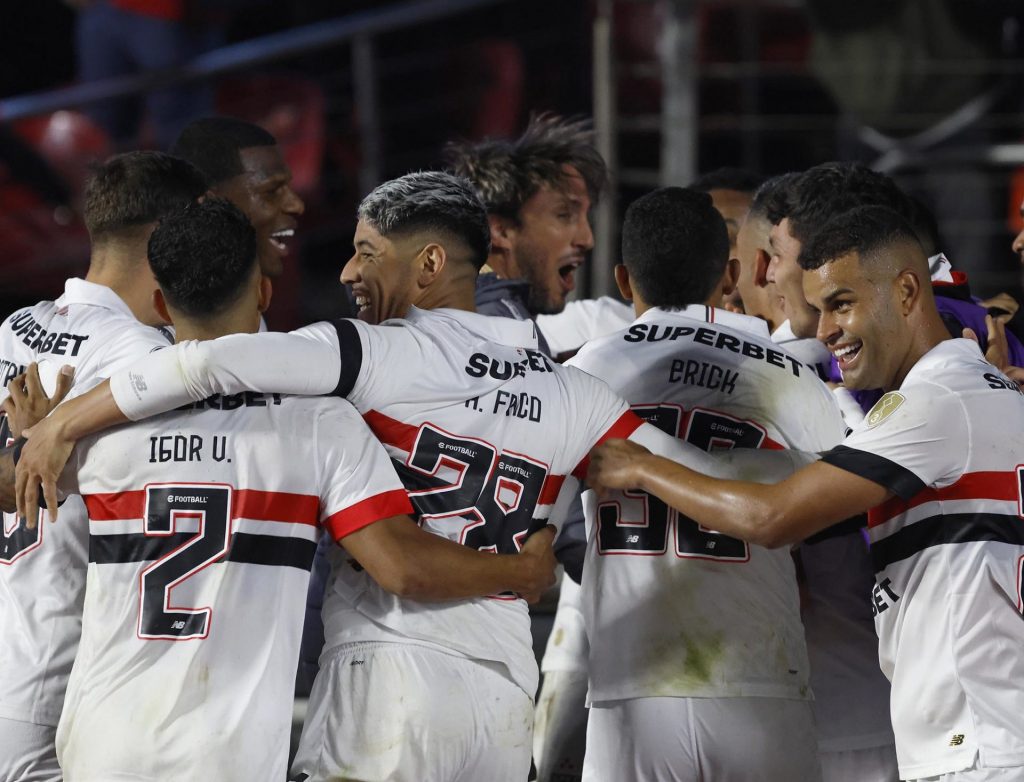 São Paulo chegará forte nas oitavas de final na Libertadores. (Foto: X da Libertadores)