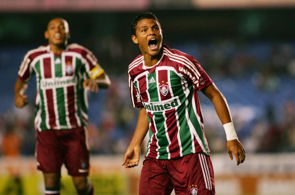 Thiago Silva jogou pelo Fluminense entre 2006 e 2008. (Foto: Twitter do Fluminense)