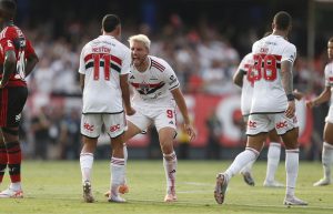 Rodrigo Nestor fez o gol do título da Copa do Brasil para o São Paulo. (Foto: X do SPFC)