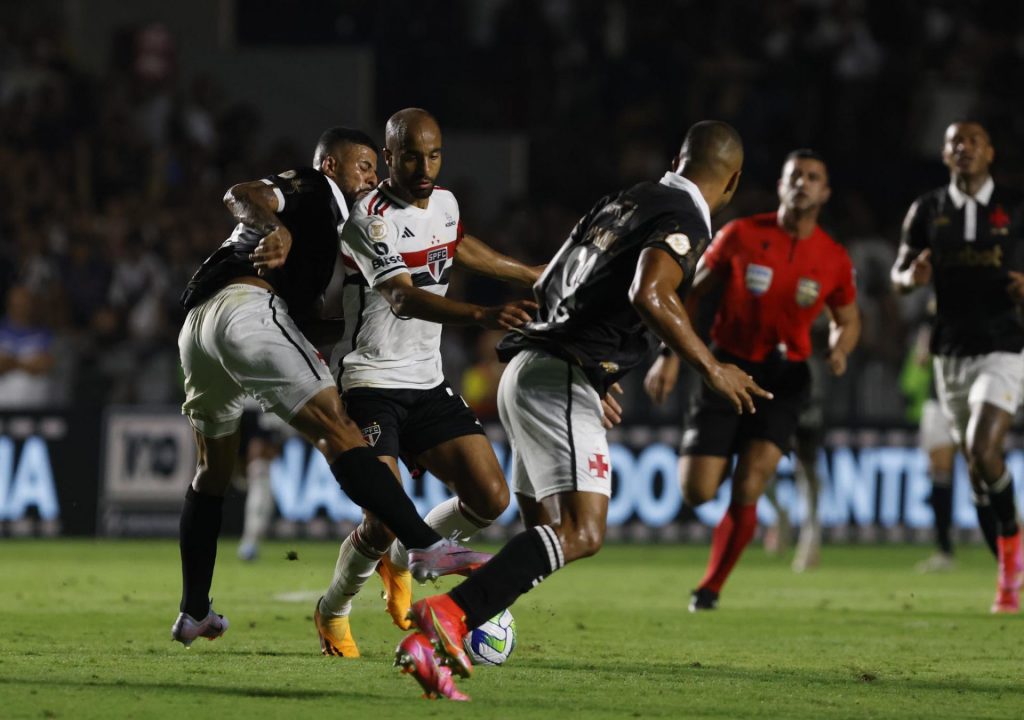 São Paulo enfrenta o Vasco da Gama pelo Brasileirão. (Foto: X do SPFC)