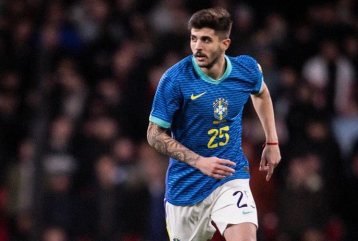 Beraldo se destaca e pode ser titular pelo Brasil na Copa América. (Foto: X da CBF)