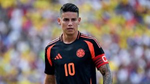 James Rodriguez atuando pela seleção da Colombia - Foto: Reprodução Instagram