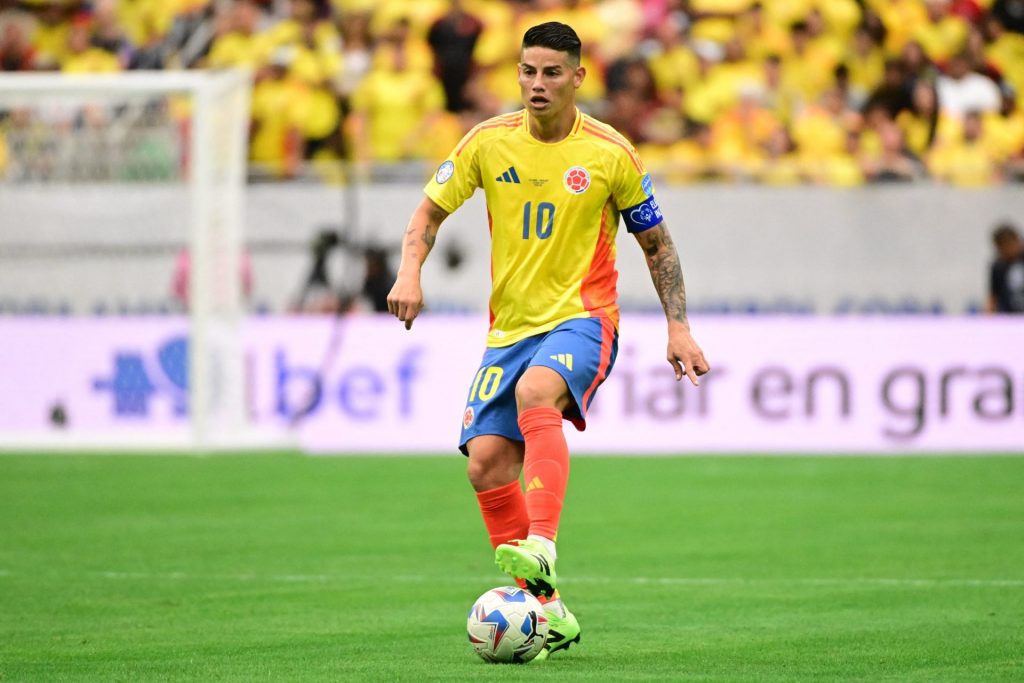 James Rodríguez foi destaque na estreia da Colômbia na Copa América. (Foto: X da Copa América)