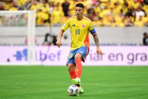 James Rodríguez foi destaque na estreia da Colômbia na Copa América. (Foto: X da Copa América)