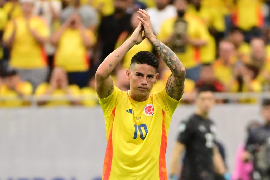 James Rodríguez foi destaque da Colômbia novamente pela Copa América. (Foto: Copa América)