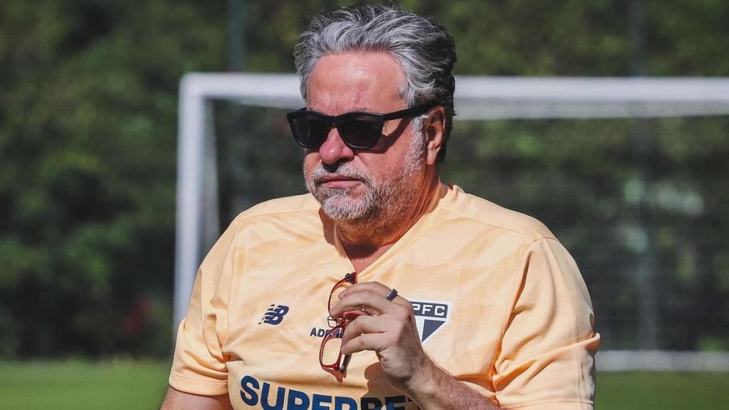 Júlio Casares, presidente do São Paulo FC. (Foto: X do SPFC)