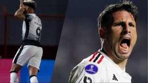 Yuri Alberto e Calleri travam duelo de gigantes