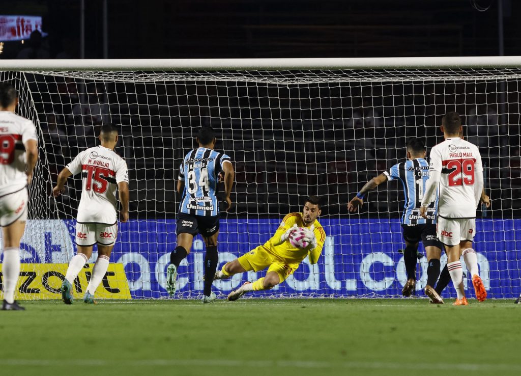 São Paulo venceu o Grêmio pelo Brasileirão. (Foto: X do SPFC)